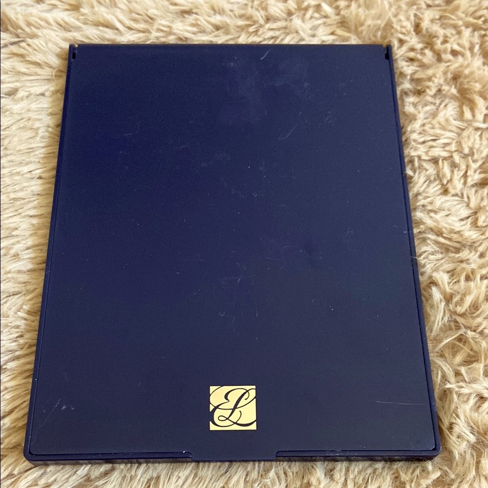 Vintage Estée Lauder Navy Blue Compact mirror